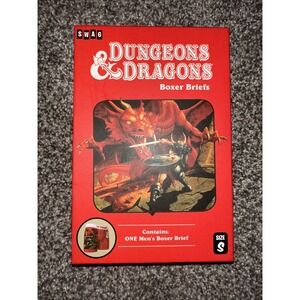 Swag Men's Boxer Briefs Underwear‎ Dungeons & Dragons Fantasy RPG -Small